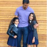 Sangita Patel Instagram - They are growing, I am shrinking 😂 First day of school today in this heat! Stay hydrated :) Ava heads to Gr. 11 and my Shyla off to Gr. 8 ahhhh! Getting all 🥹 looking back at photos…it’s truly an honour to see them become their own ❤️ Oh and umm, I made socks and slippers cool okay 🤦🏽‍♀️😂 #FirstDayOfSchool #BackAtIt #MamaIsSoProud