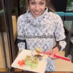 Sangita Patel Instagram – Cucumber sushi rolls 🍣 

Ah man, cleaning the cucumber with the scrub daddy 😆🤦🏽‍♀️ 

I had to try this viral recipe, hey getting more veggies in! 
I made it with teriyaki shrimp, use whichever protein, little bit of rice, cream cheese, some sriracha/mayo sauce…and then roll! It’s a bit tricky. Make sure pat dry the cucumbers throughly. 
Also when rolling the pizza dough make it thin then cut the edges to create a rectangle 

It’s actually really good! Whoever created this trend👍🏽 

#Cucumbersushirolls #CookinWSangi #salad #Smile
