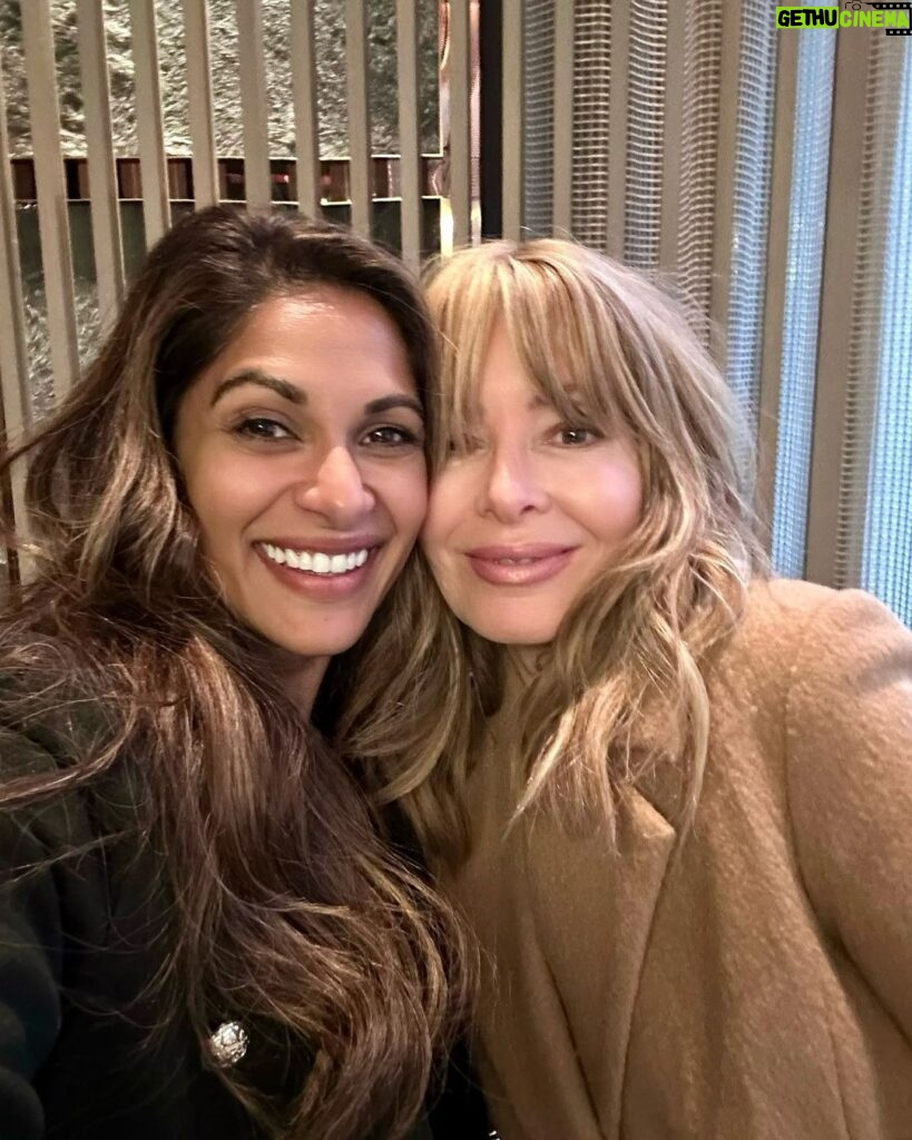 Sangita Patel Instagram - Cynthia ❤️ Our warrior… Seeing Cynthia was a gift. From the minute she walked over to our brunch table, she held my hand…and well, luckily I wasn’t wearing mascara ❤️ I knew I could feel all the feelings. Her guidance, her love, her journey (her strength) was what I needed before walking into Princess Margaret Cancer ctre to meet with my Oncologist. So…after my appt with the TGH team I will have to face a few more hurdles. Another surgery and radiation ❤️ Truth is, I think the hardest part for me is the fact I am now a ‘patient’ BUT I am going to be fine, just fine - strong like bull 😊 @cynthiamulligan thank you ❤️ love you always. And as well to those who have shared their stories. #Friendship #Thankful #MyJourney #ThyroidCancer #GoingForward