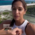 Sangita Patel Instagram – Well…I got my pathology report ❤️

Breathe ❤️…okay so right before this trip, I received the news my suspicious lump was malignant – Cancer ❤️
Yeah…
Good news the lump is out but with this type of diagnosis I still have a few more hurdles to face.

Last few weeks has tested me physically and mentally and my emotions has been a rollercoaster. 
This moment sitting down surrounded by blue skies – was really the first time speaking the ‘C’ word as my story❤️

I have the best team of doctors, my blessing of a family and friends. I know I’m going to be fine, conquer this journey. 
Thank you to everyone who has been asking, checking in, really means a lot – Life is a gift ❤️

Plus, hey, I’m the GEETS 😊💪🏽 

#MyJourney #ThyroidCancer #NextChapter #Strong #Community #positivity