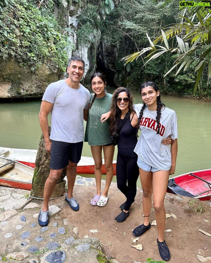 Sangita Patel Instagram - Making memories 🥰❤️ Sam has always wanted to visit Belize, he book this trip last summer and I’m so glad we got to do this over the holidays. With everyone’s busy schedule - Ava heading to university next year…these moments are so precious. How am I a mom of two teenagers?! Still blows my mind Belize is Costa Rica 2.0 everyday was an adventure! The last two days - walks on the beach, chilling in the sun☀️ Where should we go next 🤔 #Belize #FamilyTrip #2024 Ambergris Caye