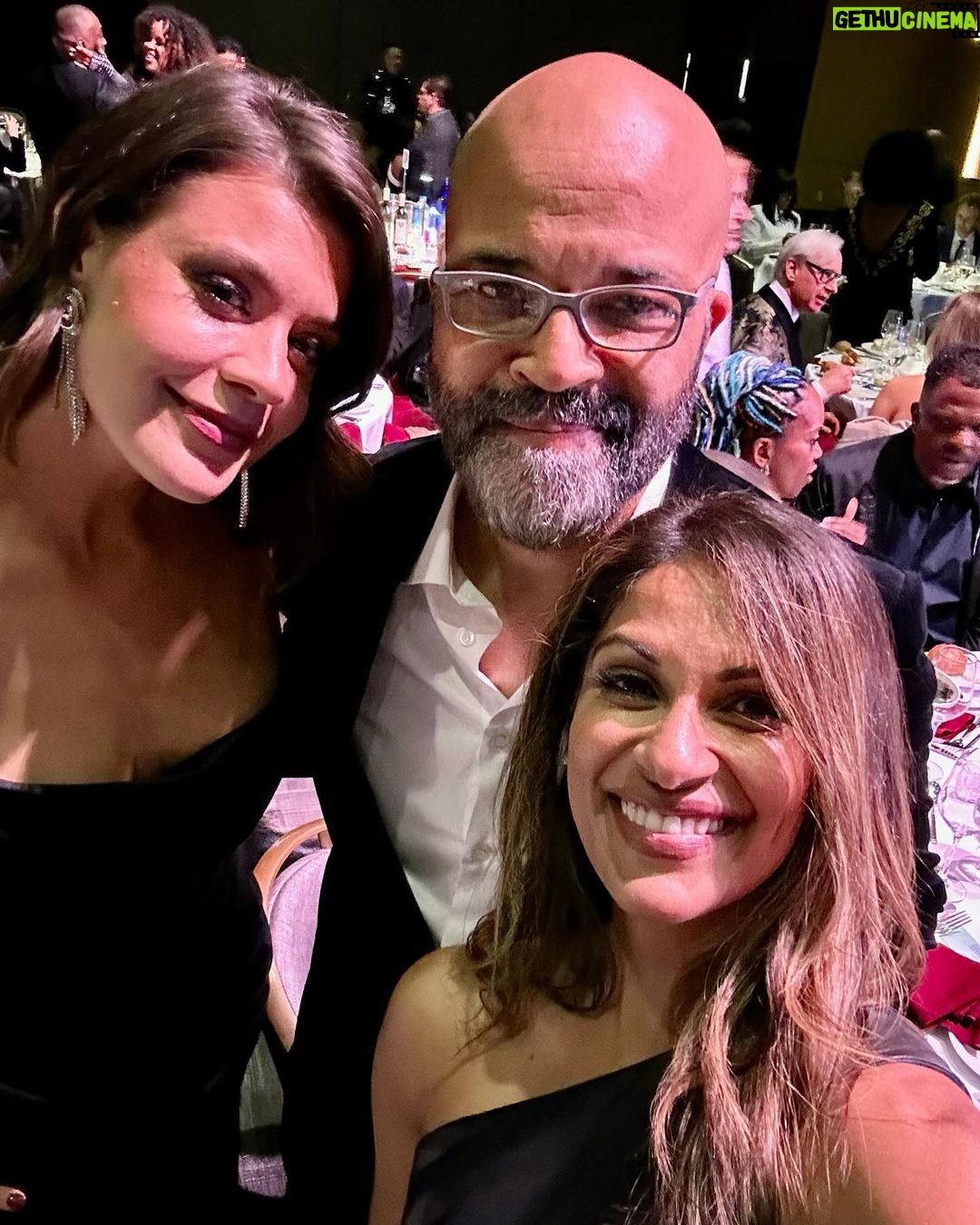 Sangita Patel Instagram - O-M-G It’s LENNY! Mr. rockstar Kravtiz 🔥 Dude is ✌🏽 signing and there’s Morgan and I and others in the pic, epic! This trip was like: Sangita: Hey Morgan wanna be my date, Morgan: Sure, for what? Sangita: The CCA awards….(pause) but in LA? Morgan: Sure Sangita: booking tickets, it will take 8 hrs to get there Morgan: Sure Sangita: Let’s the adventure begin! Can we get shake shack?😂 Morgan: Sure 🥰 Luv ya @morganhoff going with the flow! The night was inspirational to see incredible talent, including Jamie Fox And YES Lenny smells great 😂 #OneNightInLA #EpicNight #SanAndMorAdventures Los Angeles, California