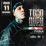 Santa Fe Klan Instagram - Puebla!! nos vemos el sábado 11 en el @tecatecomuna (escenario Comuna) 11:35 PM 🔥🚀😎 Se va armar un fieston! 🔥🇲🇽🔥 Pura Musica de Barrio! Arriba la Santa! 🤜🏻🤛🏻