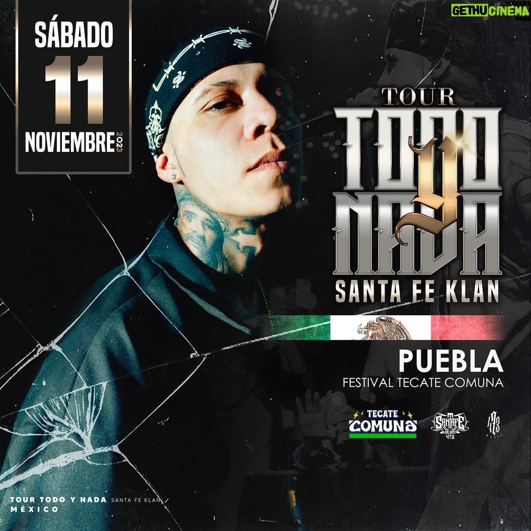 Santa Fe Klan Instagram - Puebla!! nos vemos el sรกbado 11 en el @tecatecomuna (escenario Comuna) 11:35 PM ๐ฅ๐๐ Se va armar un fieston! ๐ฅ๐ฒ๐ฝ๐ฅ Pura Musica de Barrio! Arriba la Santa! ๐ค๐ป๐ค๐ป