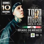 Santa Fe Klan Instagram - Chalco, Estado de México 🔥Nos vemos este 10 de Noviembre! Vamos armar un fieston con todos ustedes 😎 Lleven sus banderas de México 🇲🇽 Pura Musica de Barrio🔥🔥🔥