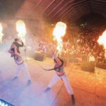 Santa Fe Klan Instagram - Zumpango Estado De México 🇲🇽 🔥🔥🔥🔥 Se puso bien chingona la fiesta locos!!! MUCHAS GRACIAS por acompañarnos banda🙌🏻🙌🏻 Arriba la Santa locos!!! 💀🚀🌎🔥🎶 @473music_oficial #SantaFeKlan 📸 @aese13