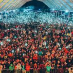 Santa Fe Klan Instagram - Zumpango Estado De México 🇲🇽 🔥🔥🔥🔥 Se puso bien chingona la fiesta locos!!! MUCHAS GRACIAS por acompañarnos banda🙌🏻🙌🏻 Arriba la Santa locos!!! 💀🚀🌎🔥🎶 @473music_oficial #SantaFeKlan 📸 @aese13