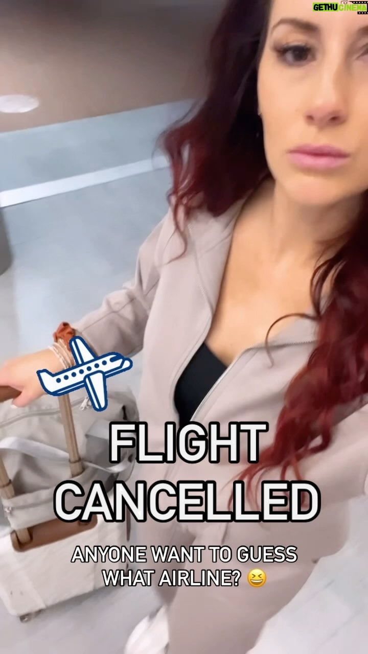 Santana Garrett Instagram - My flight was cancelled literally as I walked up to the gate to board. 🤦♀️ I am so sorry to the @rcc_bcw fans that were attending the event or that ordered the paperview..as I am unable to attend the event today due to the flight cancellation. #flight #weekend #santanagarrett #prowrestling #womenswrestling