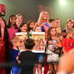 Santana Garrett Instagram - ✨YPO MANIA 2022✨ Graphics: @davidwalterart Photography @tusslemania #YPO #FullSail #ProWrestling #Charity #YPOOrlando Full Sail University