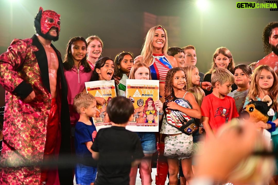 Santana Garrett - 3K Likes - ✨YPO MANIA 2022✨
Graphics: @davidwalterart
Photography @tusslemania
#YPO #FullSail #ProWrestling #Charity #YPOOrlando