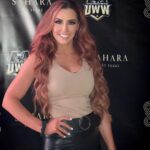 Santana Garrett Instagram - 🙏✨😌THANKFUL 😌✨🙏 For all of the BIRTHDAY wishes coming in! Feeling the love. 💛 What a weekend..lots of flight delays & cancellations..now I’ve got a couple flights & a long layover before arriving home.. On a positive note: It was an honor being a part of the very 1st All Women’s Event in Las Vegas for @uwwfed 🙌✨ S/O to @ivelissevelez Tom, Winter, Jenni, & the rest of the UWW crew for an amazing event! 🙌 YOUR TURN—Tell me something you are thankful for.. 💛💛💛 #travel #positivevibes #happy #sunday #birthday #vegas #sahara #santanagarrett Las Vegas, Nevada