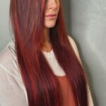 Santana Garrett Instagram - Hair refresh. ❤️🔥 @masterpiecehair @bohyme @paintparlourllc #redhair #hairtransformation #hair #fashioncolor #hairextensions #bohyme #bohymehairextensions #wella #wow #wellahair #santanagarrett