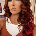 Santana Garrett Instagram - WOW media day! ✨📸 Glam: @nolebeauty Hair: @masterpiecehair @bohyme #superhero #womenswrestling Los Angeles, California