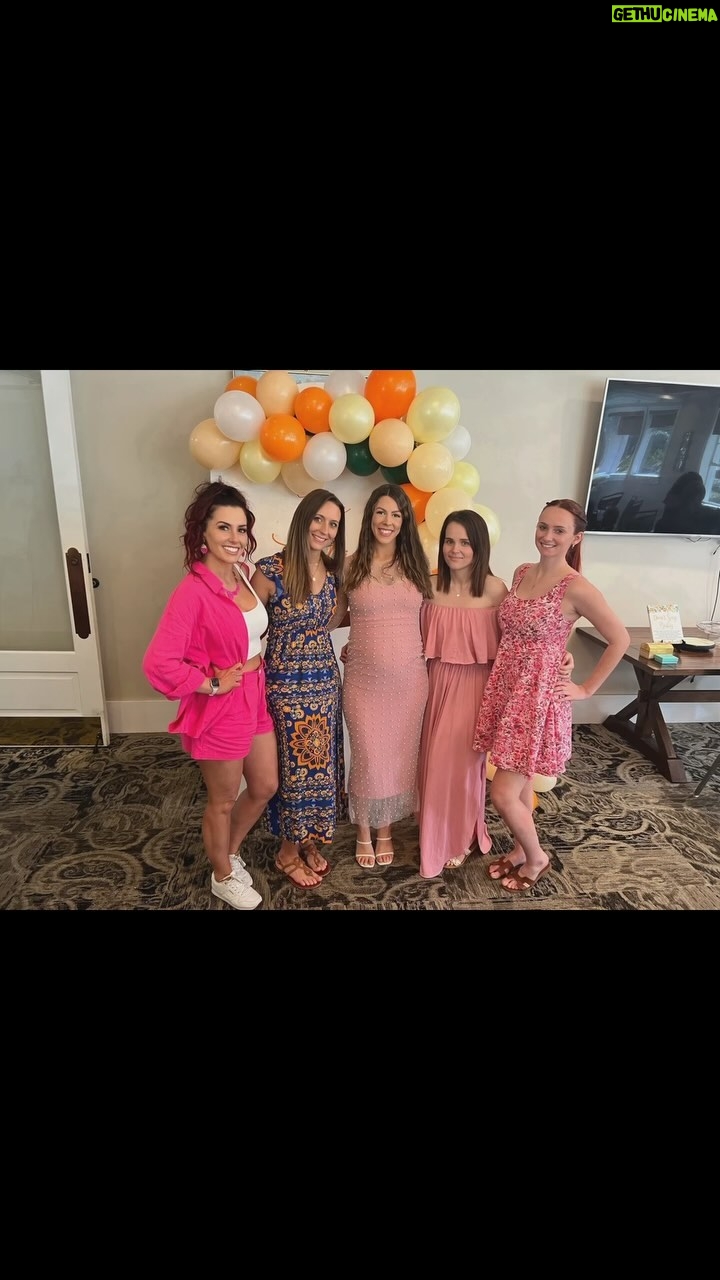 Santana Garrett Instagram - Got to celebrate this pretty girl today! We can’t wait to meet Baby B!! 💖✨ Watch until the end to see my award winning illustration of Blake! 😬😂 This was one of the contests: we put a paper plate on top of our head and had 1 minute to draw what we think the baby would look like… 😂 #BabyGirl #babyshower #love #littlegirl #friends #workfamily #nuviva #sweetgirl #baby #celebration