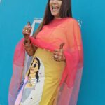 Sapna Choudhary Instagram - Haryana to Mumbai 😍 Wearing @_saicreation_ #sapnachaudhary #desiqueen #thankgodforeverything