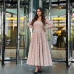 Sapna Choudhary Instagram - Swaying in Style: Dubai’s Magic Meets Anarkali’s Grace. 💫 #sapnachoudhary #thankgodforeverything