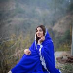 Sapna Choudhary Instagram - Desi वातावरण🦋 Suit by @ratnavati_collection09 #sapnachaudhary #desiqueen #suitlover #blue #positivevibes #thankgodforeverything