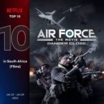 Sara Ali Instagram - Netflix : Globally Top 10 from Jan 23 - Jan 29, 2023. Thank you. 🙏🏽✨ #AirForceTheMovie #DangerClose #SelagiBernyawa