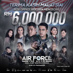 Sara Ali Instagram - #AirForceTheMovie berjaya mengutip RM 6 JUTA dalam 3 hari tayangan!🔥🔥 Terima kasih kepada rakyat Malaysia kerana menyokong filem ini!

#SelagiBernyawa #aksi #militari #patriotik #SapotLokal