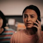 Sara Ali Instagram - Episode 3 hari ini, ada benda yang tak kena. Ada yang menipu Ameera. Malam ini, jam 9 malam di Astro Citra. #MurderByMoonlight