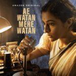Sara Ali Khan Instagram - “Aazad aawazein, qaid nahi hoti” 🇮🇳🎙️ Presenting the motion poster of a film very very dear to my heart. A story of bravery that I believe deserves to be told- and I’m honoured to be a part of that telling. #AeWatanMereWatanOnPrime, coming soon only on @primevideoin @karanjohar @apoorva1972 @somenmishra #KannanIyer @darabfarooqui @dharmaticent