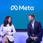 Sara Ali Khan Instagram - What a lovely experience to chat with the humble legend @davidbeckham ⚽️💫 🙌 More than just the celebrity we all admire, it was so amazing to hear this philanthropist talk about equality and education for the girl child with so much care and compassion. Truly inspiring to see someone use their resources, voice and stature to try and make a difference. Here’s hoping more and more people continue to do the same 🌎☮️💟💫 @metaindia #BeckhamXSara @dcatalent