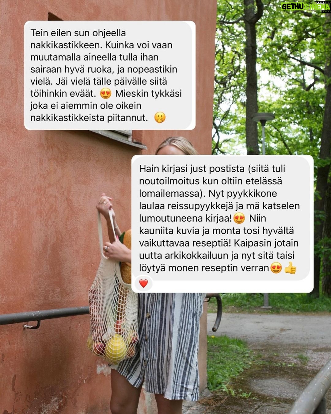 Sara Parikka Instagram - Teidän viestit Mutkatonta & maukasta kirjasta on PARASTA 🥹☝🏼Mun dm on ollut tukossa siitä saakka, kun kirja on julkaistiin 🫶🏼 k i i t o s 🧡🧡🧡🧡🧡🧡🧡🧡 alekoodi: SARA25 toimii vielä tammikuun loppuun (31.01 saakka) kirja.fi 👩🏼🍳 eli jos oot miettinyt et hankkisit mun kirjan, niin kandee tehdä se nyt! 😘 kuva @carla_bock @wsoykirjat
