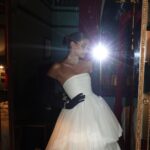 Sara Sampaio Instagram - Ready for the @britishfashioncouncil awards. Wearing @richardquinn and @swarovski styled by @aryehlappin @smartwater @the22.london The Twenty Two