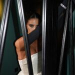 Sara Sampaio Instagram - Ready for the @britishfashioncouncil awards. Wearing @richardquinn and @swarovski styled by @aryehlappin @smartwater @the22.london The Twenty Two
