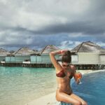 Sara Sampaio Instagram - Even with clouds this place is beautiful 🥹 Maldives