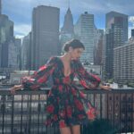 Sara Sampaio Instagram - Had the best stay at the @33seaportnyc I still can believe the view from my room 🥹 33 Seaport Hotel