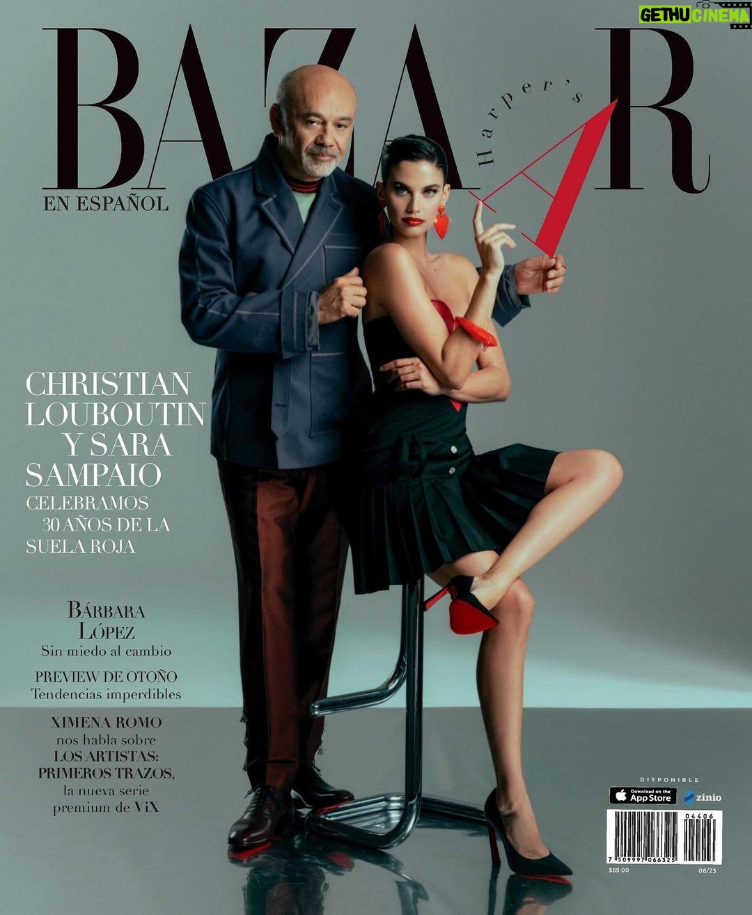 Sara Sampaio Instagram - New @harpersbazaarmx with @louboutinworld ❤️ @spadestudios2 @majoguzman @st.raffi @christynakay @machinedarine