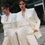 Sara Sampaio Instagram - This suit 😍😍😍 @ysl at @stivali_lisboa styled by @luisborgesoficial 🤍 📸 @joaomcatarino_