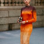 Sara Sampaio Instagram - If fall was a dress this @altuzarra dress would be it! #nyfw Manhattan, New York