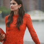 Sara Sampaio Instagram - Even with rain it was such a beautiful show @prabalgurung New York City <3