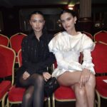 Sara Sampaio Instagram - The geniuses @viktorandrolf do it again! @lucienpagescommunication Ps. I only noticed after I wore the dress backwards 😅 but hey still looks awesome. Paris, France