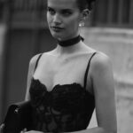 Sara Sampaio Instagram - Can’t get over this dress 🥹 @zuhairmuradofficial you make de most beautiful gowns. Thank you for having me 🤍🕸️ Paris, France