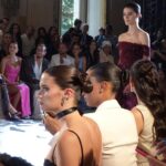 Sara Sampaio Instagram - Can’t get over this dress 🥹 @zuhairmuradofficial you make de most beautiful gowns. Thank you for having me 🤍🕸️ Paris, France