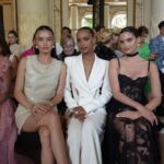 Sara Sampaio Instagram - Can’t get over this dress 🥹 @zuhairmuradofficial you make de most beautiful gowns. Thank you for having me 🤍🕸️ Paris, France