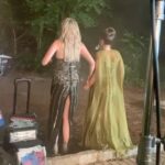 Sarah Catherine Hook Instagram - These people, this show….so much love for every single person involved. Thank you to everyone who is watching. It means more to us than you’ll ever know ❤️ HAPPY MF PRIDE (First video is Jet showing me a video of @mochabands and me making out jussoyaknowwwwww) #firstkill #netflix Savannah, Georgia