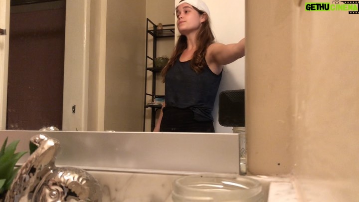 Sarah Catherine Hook Instagram - Learning how to sing again idk it’s been a minute 🤷🏻♀️ (PSA: this video is v dramatic. swipe for full drama content)