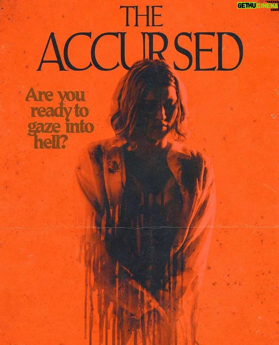 Sarah Grey Instagram - OCT 14th, this Friday! In theatres and on demand. @theaccursedmovie http://theaccursed.com/watch