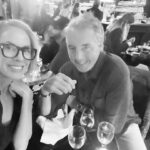 Sarah Wilson Instagram – Every 3 years or so @danbuettner finds me on the planet and we dine…#bluezones-ish. Always about the conversation that happens between the words… ❤️ Le Fumoir
