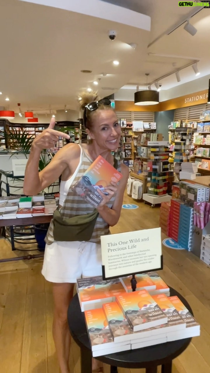 Sarah Wilson Instagram - This One Wild and Precious Life - Sarah Wilson is OUT NOW! Signed copies @waterstoneskingsroad - with thanks to the amazing staff. From the New York Times bestselling author of First, We Make the Beast Beautiful “A brilliantly raw book that reveals the truth of what reallv matters” Fearne Cotton “Sarah Wilson is a force of nature - quite literally. She’s a great teacher and a great leader, and I admire her with all my soul’ - Elizabeth Gilbert, author of Eat Pray Love Essential reading - I defy you not to feel deeply inspired’ - Katherine May, author of Wintering ‘Sarah’s courageous book illuminates a path to preserve and cherish this Wild and Precious life’ - Dr Martin Rice, The Climate Council We live in truly overwhelming times. The climate crisis, the pandemic, Al advances, conspiracy theories, political polarisation…...and the rest...have left many of us in a state of ‘spiritual PTSD’ feeling disconnected from one another, from our values, from our joy. In this radical spiritual guidebook, New York Times-bestselling author Sarah Wilson puts on her backpack and spends three years hiking around the world - in Jordan, Cornwall, the Lake District, the Australian Outback, Japan the Sierra Nevada and beyond - to find a path through it all. She follows in the footsteps of Nietzsche, Wordsworth and other favourite poets and thinkers, venturing deeper into nature, going to ‘spiritual edges’ and meeting monks, lovers and renegades along the way. And she emerges with a blueprint for living a wilder, more connected life, and one that must just save our precious life on this planet. #eyelightningbooks #sarahwilson #thisonewildandpreciouslife #iquitsugar #inspirationalwomen #inspirationalstories #healthyliving #healthylifestyle #spiritualgrowth #spiritualliving #spirituallife #mentalhealth #mentalhealthawareness #firstwemakethebeastbeautiful #booksigning #booksignings #waterstoneskingsroad #newbook #bookstochangeyourlife