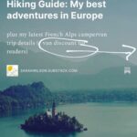Sarah Wilson Instagram - Guide is up on my @substackinc including details of my @roadsurfer campervan trip through the French Alps… this will be a series that I’ll collate in one spot for everyone. I start with Europe hikes (including places to stay, eat etc). Many of the hikes feature in #thisonewildandpreciouslife …plus there’s a discount for you!