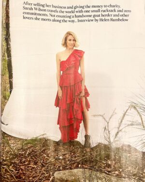 Sarah Wilson Instagram - The @thetimesmagazine feature from the weekend, in case you missed it. Which I did. You can tell a lot about the state of a nation’s mindset by the publicity you get for a book you published in multiple territories. My book #ThisOneWildAndPreciousLife is about the climate crisis. Which Spanish and US media totally got. My interviews in each of these countries were firmly about my knowledge and opinions on climate politics. But the UK have struggled to discuss the climate stuff in my book, not in a disrespectful manner, but I think out of …fear… overwhelm, perhaps? In interviews across the board I am asked about sugar, my knickers, my weirdness, my mental health tips…but the C word is kinda side-stepped.
What is with that? I have my theories, but keen on others. It’s like that social experiment where you’re told to count how many times the blue team pass the basketball …and you totally don’t see the gorilla that walks across the court. 
That said, this interview is kind, fair, acknowledges my intent and the journalist had read my book. #climatechange

(And the situation in Australia?… well… I await a review for EVEN JUST ONE of my books by a media outlet, kind or otherwise.)