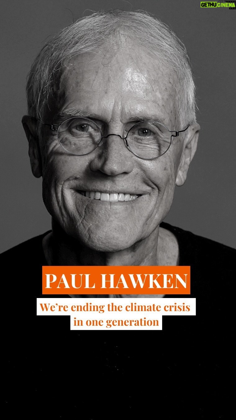 Sarah Wilson Instagram - We all know Paul Hawken, yes? The OG climate activist and creator of Project Drawdown? ππ³ Well, he wrote me the most beautiful letter - saying he loved Wild, he called me RUMBUNCTIOUS.ππ€ I said βOH MY, come on Wild and chat WHAT THE F*CK WE SHOULD DO WITH THE CLIMATE FIGHT? DO WE KEEP GOING, WHAT CAN WORK NOW?β He agreed. These elders of the movement blow my mind with their sentimentality and commitment to being mentors and guides. I know youβll love this episode. βπΌπ€ Linked in bio & stories π #wildwithsarahwilson #paulhawken #projectregeneration