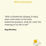 Sarah Wilson Instagram - This episode with Meg Wheatley has ignited the most wonderful conversation on my @substackinc with people who (like you?) are tired of all the infighting, false hope and sad principles for living that seems to be going on in Meta forums. I have never seen anything like it. Come join us. Link in bio and stories.