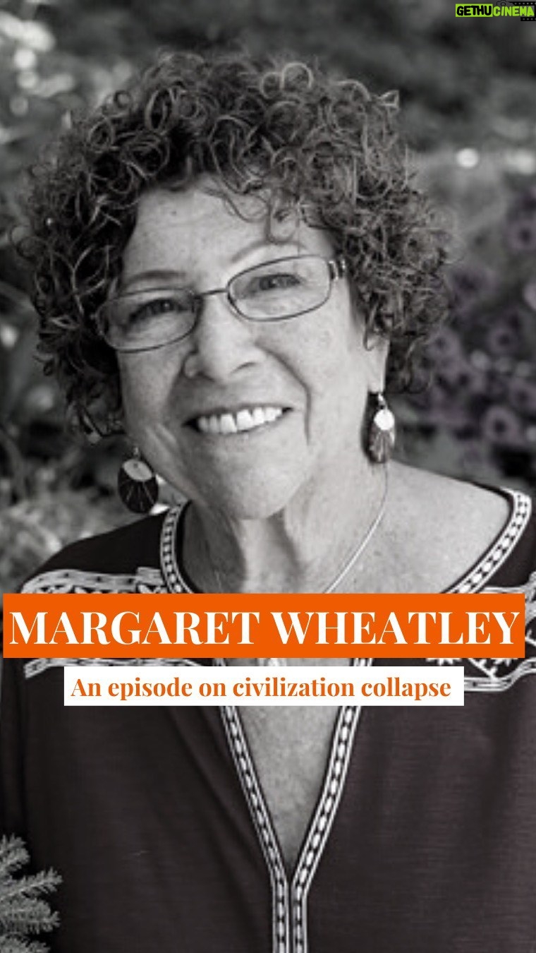 Sarah Wilson Instagram - Margaret (Meg) Wheatley is something of a legend in her field. She has worked for 50 years helping humans adapt to their world using systems analysis, chaos theory and deep spiritualism (she’s good friends with one of my heroes, the Buddhist monk Pema Chödrön). Poets, scientists and philosophers quote her writing, she has worked in countless disaster situations around the world and was commissioned to transform the leadership of large institutions such as the US Army and the National Park Service. Plus she’s the author of 12 books, including Who Do We Choose to Be? and the forthcoming Restoring Sanity. Meg has researched the collapse of civilisations throughout history and is a leading voice among a community of scientists, economists, historians and philosophers who are arguing that our civilisation is also currently heading toward collapse. This is a challenging conversation and the subject has its deniers. Meg steers our focus to becoming the leaders we want to see amid the cascading crises facing the world and to create “islands of sanity” amid the despair. In this conversation, we cover the responsibility of the rich, why it’s redundant to talk about saving the world, and how to sit in despair and create a meaningful life from it all. And if you want more, there’s a second episode on Substack where we tackle: how long we’ve got left (when will the collapse occur?), how to cope when others are still consuming and distracting themselves from the issue, how to raise kids in this knowledge, and where to live in the coming years. Link in bio and stories - enjoy! #wildwithsarahwilson #margaretwheatley