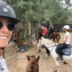 Sarah Wilson Instagram - Family time in Canberra. Girl hugs (there are so few of us in the family), stacks on, “surprise” early birthday lunch with 15 of them (cake made by @scifiwilson with 2/3 of a number “5”…about how old I feel), horse riding gift (siblings claim I remind them of a horse), visited where I grew up, and a few good brothers in their “good shirts”. Big effort made by all ❤️🐴🧚🏻‍♂️🥰 Canberra, Australian Capital Territory